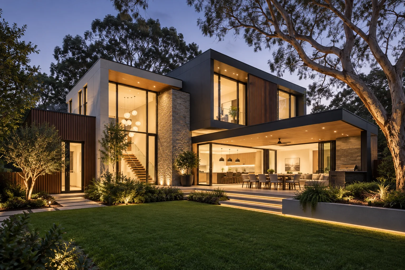Contemporary luxury residence