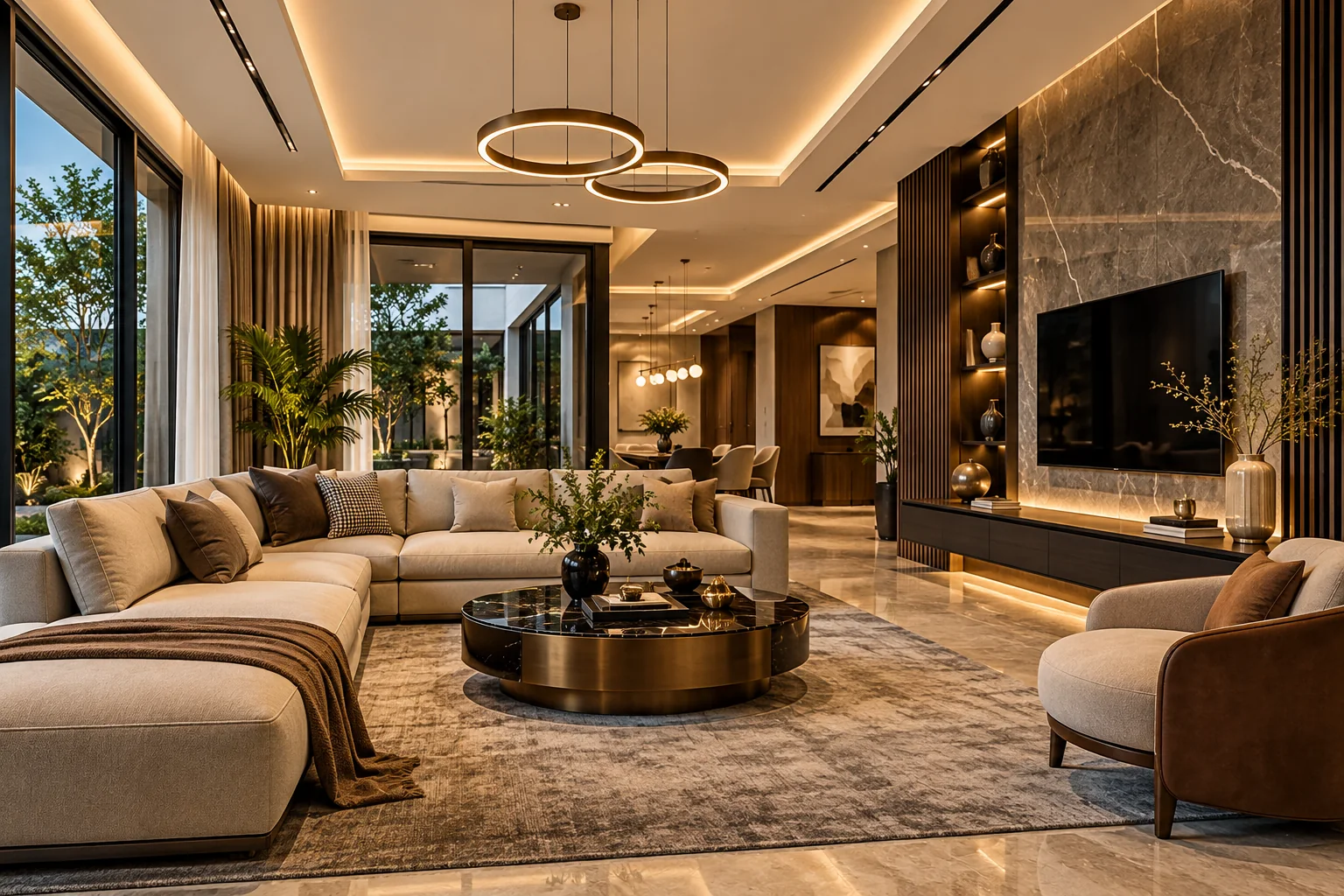 Refined Contemporary Interiors - Spire Dimensions