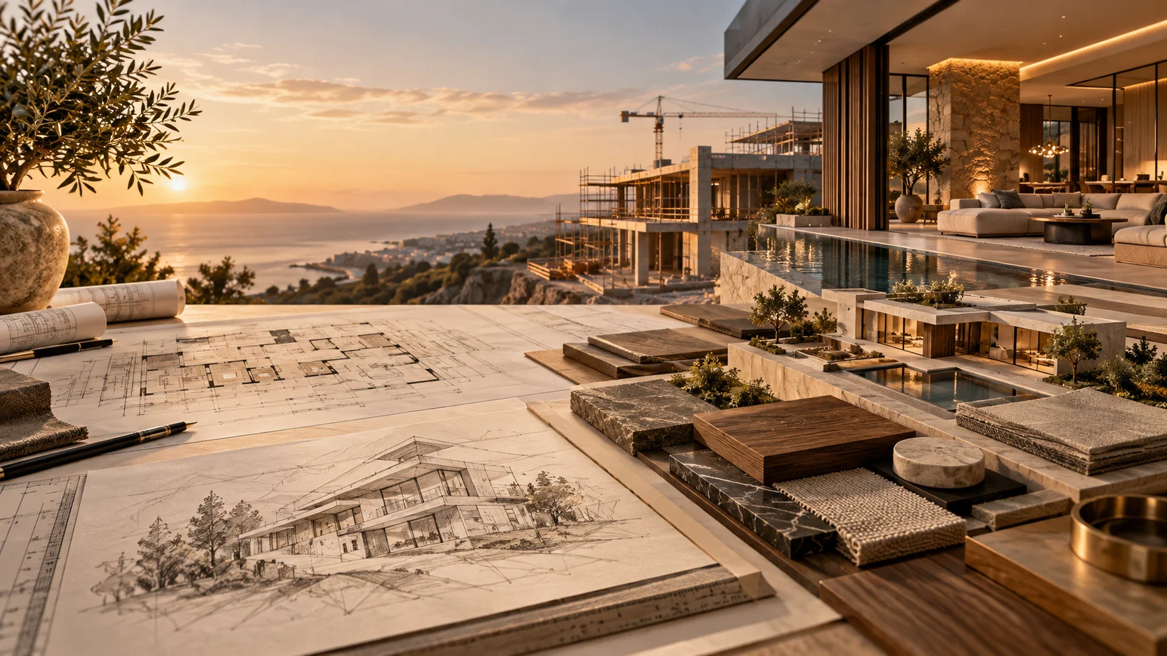 Luxury modern interior architecture