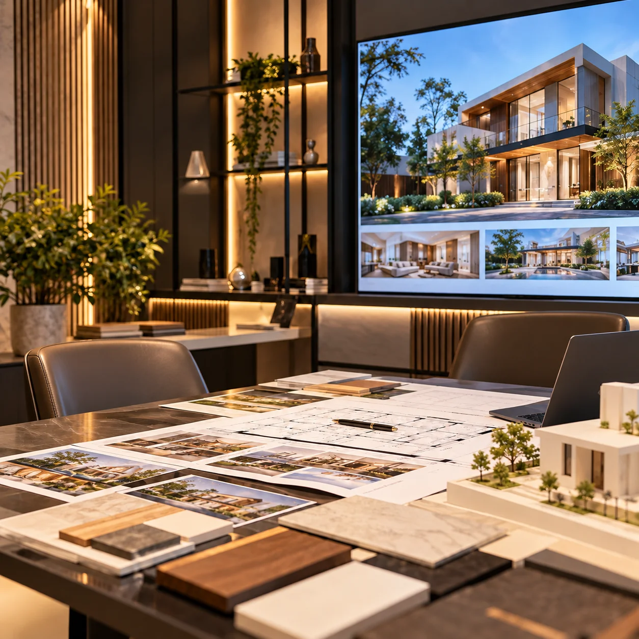 Luxury architectural consultation and interior design